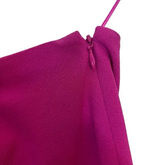 NWT Dress the Population Alexandra Sleeveless Midi Dress Bright Fuschia Size S - Picture 5 of 13